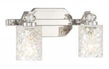  2612-77 - Crystal Kay - 2 Light Bath Vanity