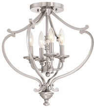 Minka-Lavery 3332-84 - Savannah Row - 4 Light Semi Flush