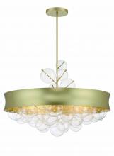  5198-697 - Verdi Square - 25" 8 Light Convertible Pendant