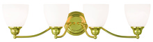  13674-02 - 4 Light Polished Brass Bath Light