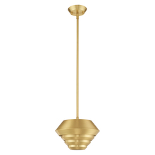  40401-12 - 1 Lt Satin Brass Mini Pendant