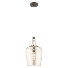 Livex Lighting 41226-92 - 1 Lt English Bronze Mini Pendant