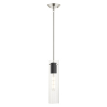  51160-91 - 1 Lt Brushed Nickel Pendant