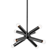  F6134-SBK - DASH Chandelier