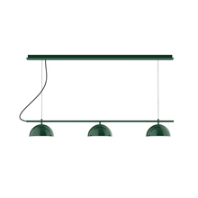 Montclair Light Works CHD431-42-C26 - 3-Light Linear Axis Chandelier