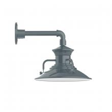  GNN142-40-G06 - Homestead 12" Straight Arm wall light