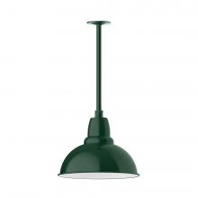  STA107-42-W14-L13 - Cafe 14" stem mount LED Pendant