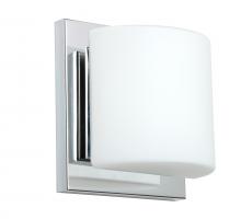  1WS-787307-CR - Besa Wall Paolo Chrome Opal Matte 1x50W G9