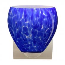  1WZ-412286-CR - Besa Wall Bolla Chrome Blue Cloud 1x60W Medium Base