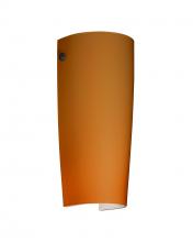  704180-LED-BK - Besa Tomas LED Wall Amber Matte Black 1x8W LED