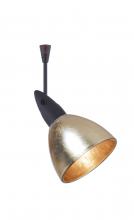 Besa Lighting SP-1758GF-12-BR - Besa Spotlight With 12" Stem Divi Bronze Gold Foil 1x50W Halogen Mr16