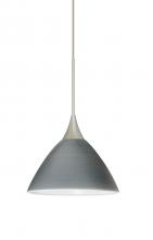  X-1743TN-LED-SN - Besa Pendant For Multiport Canopy Domi Satin Nickel Titan 1x5W LED