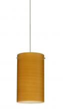  X-4404OK-SN-277-DIM010 - Besa Stilo 7 Pendant for Multiport Canopy Satin Nickel Oak 1x50W Halogen, 277V, 0-10V Dimm