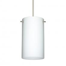  XP-440407-SN-277 - Besa Stilo 7 Pendant Satin Nickel Opal Matte 1x50W Halogen, 277V