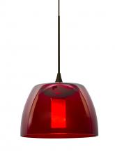  XP-SPURRD-BR - Besa Spur Cord Pendant, Red, Bronze Finish, 1x35W Halogen