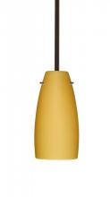  1TT-1512VM-BR - Besa Tao 10 Stem Pendant Bronze Vanilla Matte 1x100W A19