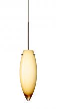  1XC-4096VG-BR - Besa Pendant Juliette Bronze Vanilla Glossy 1x35W Halogen