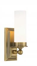  9730-AG-MO - Richmond 1 Light Sconce - Aged Brass