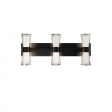  WS-91524-40-BK - Hourglass Bath & Wall Sconce