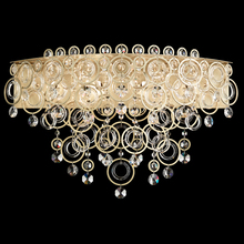  DR2440N-22O - Circulus 4 Light 120V Bath Vanity & Wall Light in Heirloom Gold with Optic Crystal