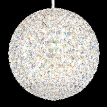  DV1515O - Da Vinci 16 Light 120V Pendant in Polished Stainless Steel with Optic Crystal