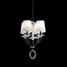  MA1004N-06O - Emilea 4 Light 120V Chandelier in White with Optic Crystal