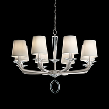  MA1008N-22O - Emilea 8 Light 120V Chandelier in Heirloom Gold with Optic Crystal