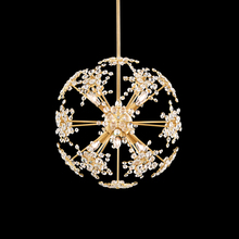  DN1018N-22R - Esteracae 18IN 120V Pendant in Heirloom Gold with Radiance Crystal