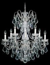  3657-22R - New Orleans 10 Light 120V Chandelier in Heirloom Gold with Clear Radiance Crystal