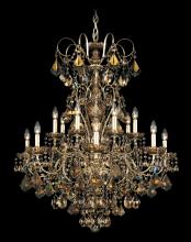  3658-23R - New Orleans 14 Light 120V Chandelier in Etruscan Gold with Clear Radiance Crystal