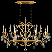 Schonbek 1870 3795N-22H - Renaissance 12 Light 120V Chandelier in Heirloom Gold with Heritage Handcut Crystal