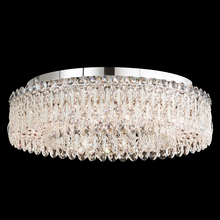  RS8347N-06R - Sarella 12 Light 120V Flush Mount in White with Clear Radiance Crystal