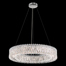  RS8349N-06R - Sarella 18 Light 120V Pendant in White with Clear Radiance Crystal