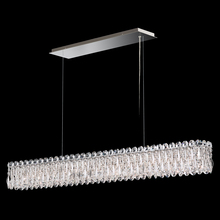  RS8352N-06R - Sarella 11 Light 120V Linear Pendant in White with Clear Radiance Crystal