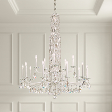  RS84151N-06R - Siena 17 Light 120V Chandelier in White with Radiance Crystal