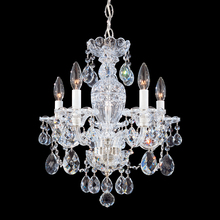  2999-211R - Sterling 5 Light 120V Chandelier in Aurelia with Clear Radiance Crystal