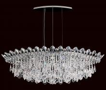  TR4811N-401R - Trilliane Strands 8 Light 120V Pendant in Polished Stainless Steel with Clear Radiance Crystal