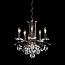  VA8304N-06R - Vesca 5 Light 120V Chandelier in White with Clear Radiance Crystal