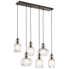  43950OZ - Linear Chandelier 6Lt