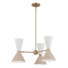  52565CPZGRG - Chandelier 6Lt