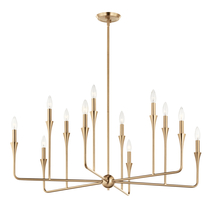  52692CPZ - Chandelier 12Lt