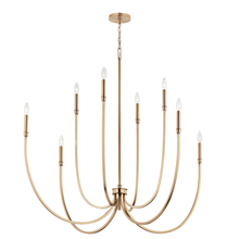  52699CPZ - Foyer Chandelier 8Lt