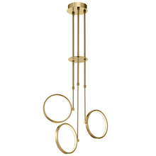  84166 - Bonham 3 Light Chandelier Champagne Gold