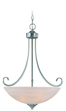  25323-SN - 3 Light Inverted Pendant