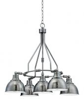  35925-AN - Timarron 5 Light Down Chandelier in Antique Nickel