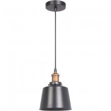  P760MBKPAB1 - 1 Light Mini Pendant in Matte Black/Patina Aged Brass