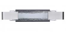  11924FBPLN-LED - Harmony 1 Light LED Vanity in Flat Black/Polished Nickel