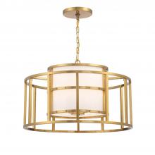  9595-LG - Brian Patrick Flynn Hulton 5 Light Luxe Gold Chandelier