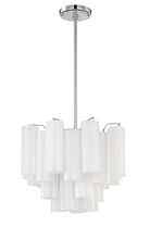  ADD-300-CH-WH - Addis 4 Light Polished Chrome Mini Chandelier