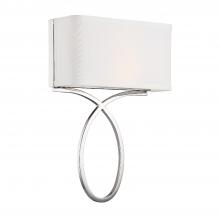  BRK-A3702-PN - Brinkley 2 Light Polished Nickel Sconce